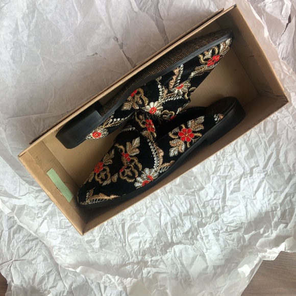 Like new Free People brocade at ease loafers - Picture 4 of 7